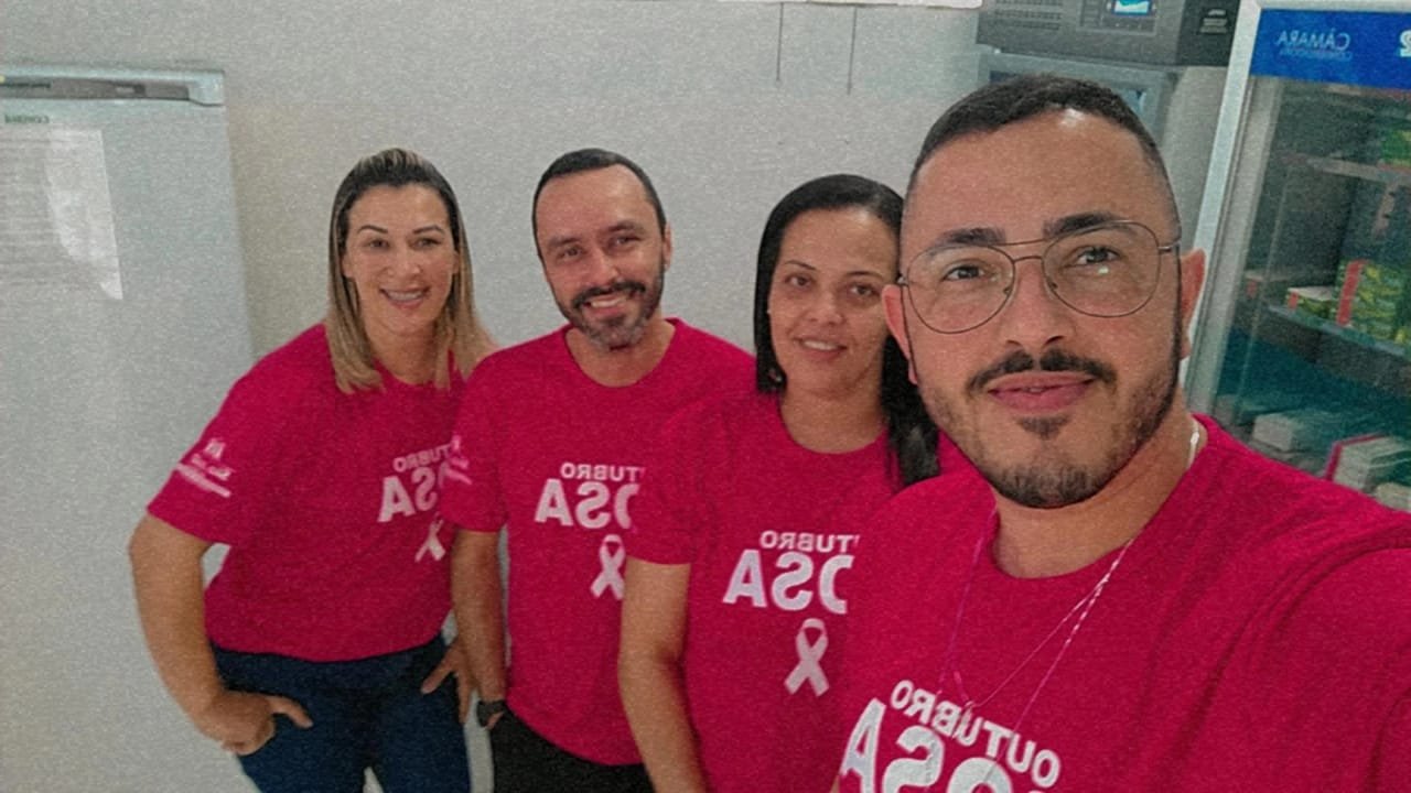 Portal Caparaó - Drogaria Pacheco promove ações no Outubro Rosa em Manhuaçu