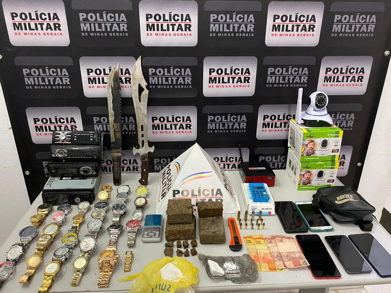 PM prende autor por tráfico de drogas e posse ilegal de munições em Simonésia