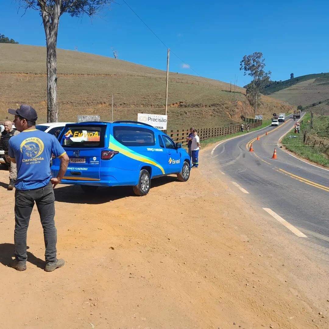 Motorista morre em acidente com motocicleta na rodovia Carangola – Fervedouro