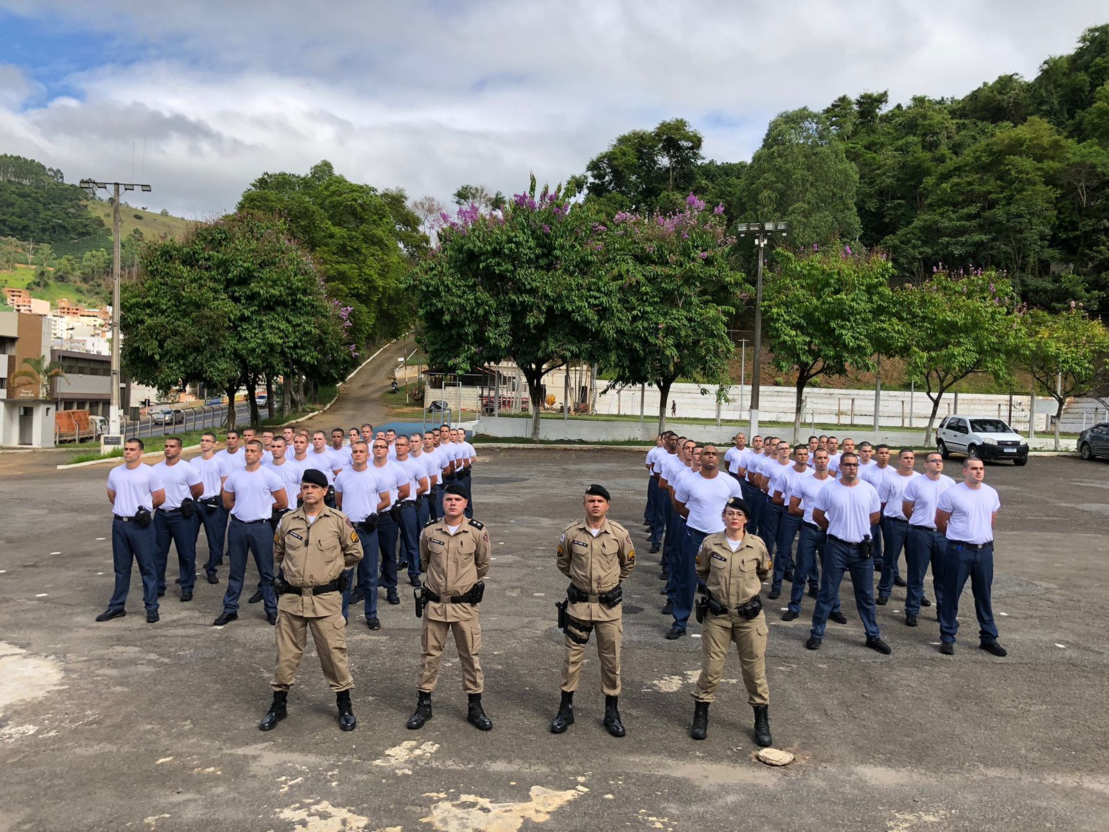 11º Batalhão de Polícia Militar dá início ao Curso de Formação de Soldados