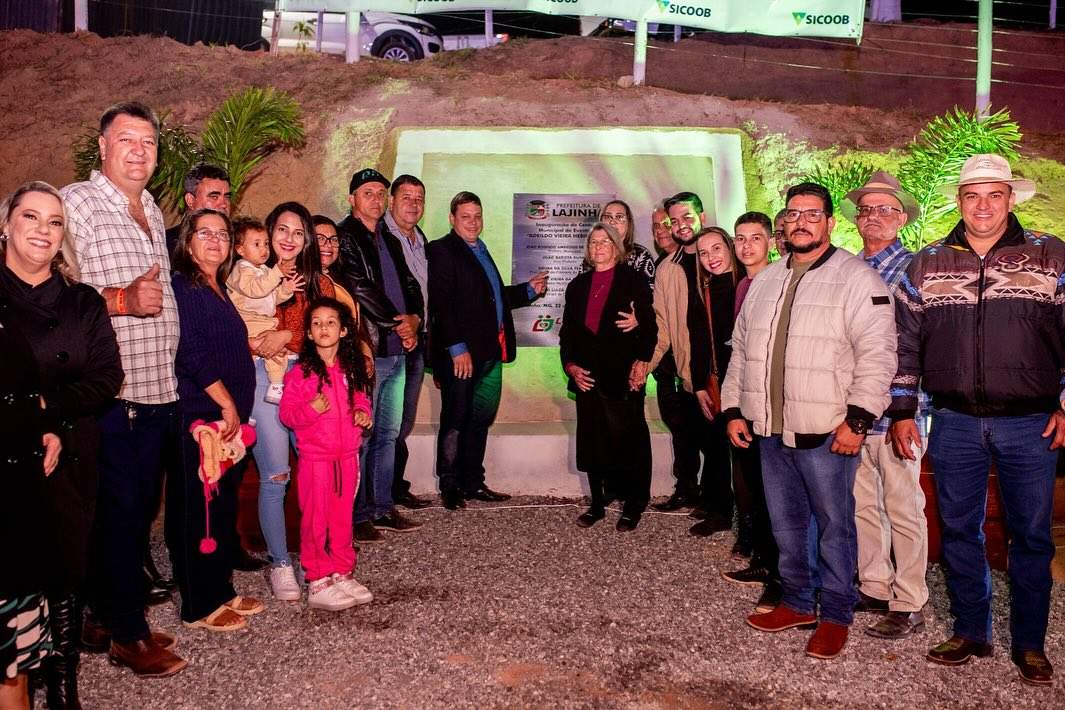 Município de Lajinha promove ato simbólico de inauguração do novo Centro de Eventos