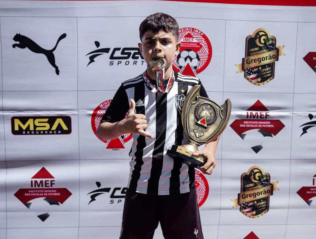 Manhuaçuense é Campeão Mineiro Sub-8 com o Atlético-MG