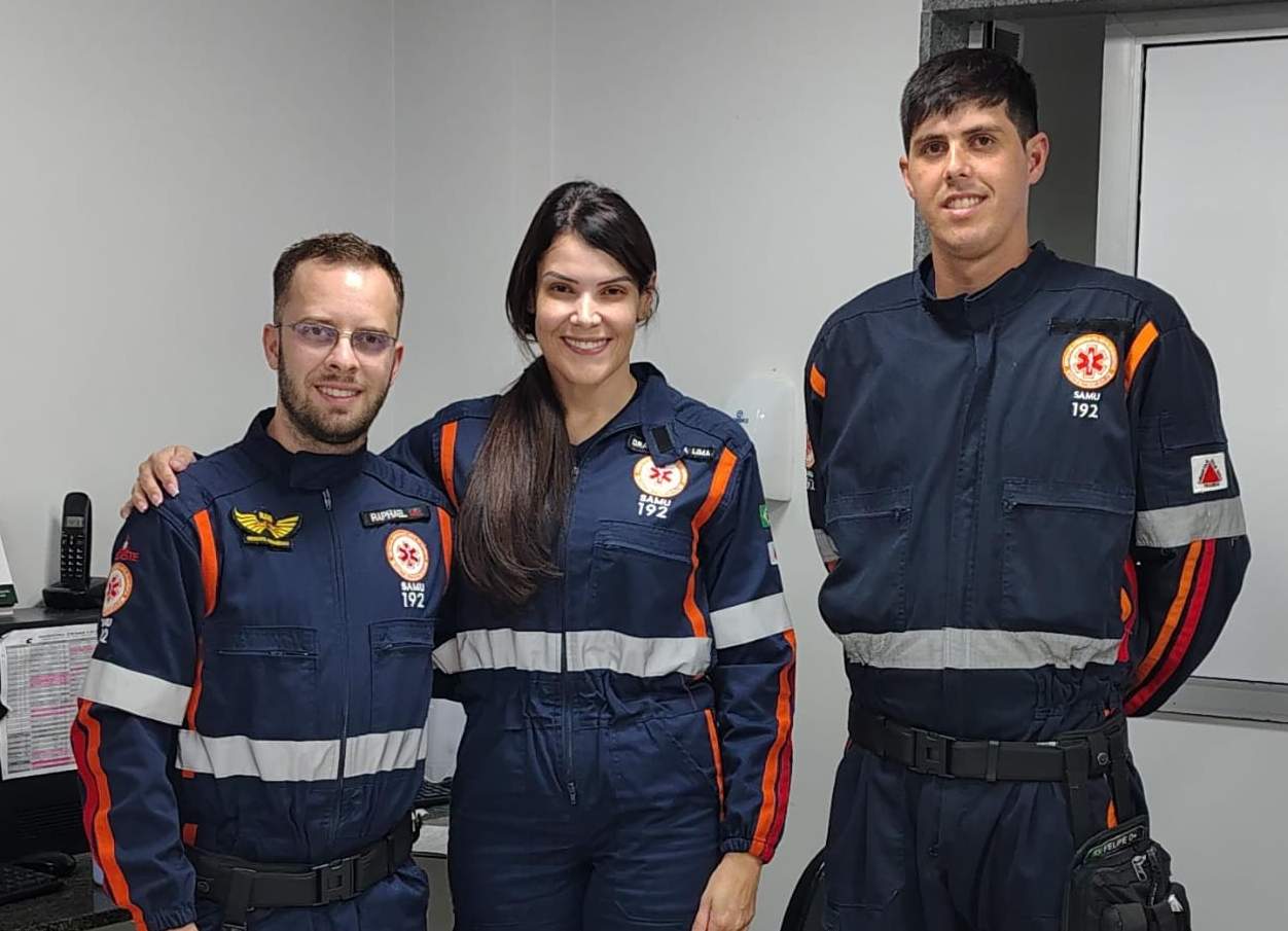 Equipe do SAMU de Manhuaçu socorreu um bebê de 7 dias engasgado