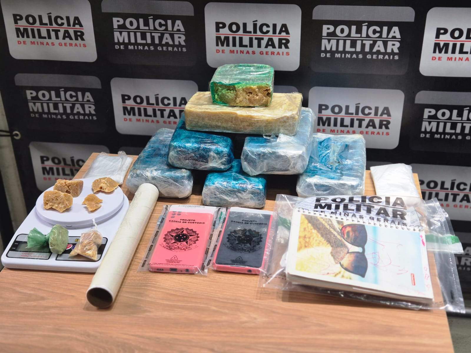 Polícia apreende drogas em casa em São Pedro do Avaí