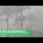 Chuva e ventos causam prejuízos em Manhuaçu