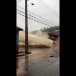 Predio desaba em Imbé de Minas