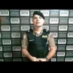Ten Douglas, Comandante do Pelotão de Mutum fala sobre apreensão de munições