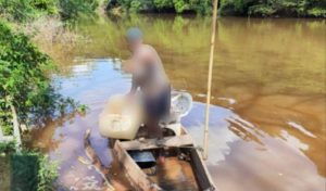 Polícia de Meio Ambiente prende pescador com redes de emalhar em Conceição de Ipanema