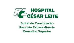 Edital de Convocação - Reunião Extraordinária do Conselho Superior 10 de março