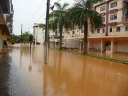 Chuvas castigam Iúna e Ibatiba, no Espírito Santo