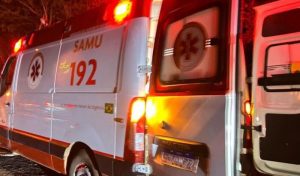 Motociclista sofre queda e ÃƒÂ© socorrido em estado grave em Luisburgo