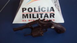 Arma apreendida em Pocrane