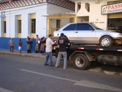 Rotativo: Carros são guinchados e multados no Centro