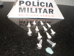 Ipanema: Drogas apreendidas pela PM