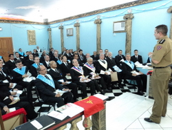 Palestra sobre crack reúne Lojas Maçônicas