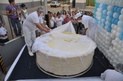 Ipanema bate recorde com o maior queijo do Brasil
