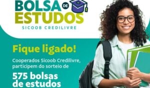 Sicoob Credilivre lança programa de bolsas de estudo com até 575 vagas