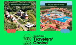 Sesc em Praia Formosa e Domingos Martins recebem selo melhores destinos do Tripadvisor