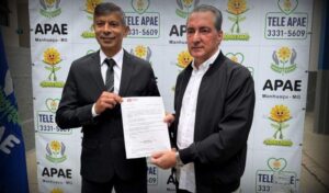 Deputado João Magalhães destina R$ 1 milhão e 40 mil para a Apae de Manhuaçu