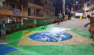 Bairro Santana entra no clima da Copa do Mundo com ruas decoradas