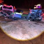 Três pessoas morrem em grave acidente em Vilanova, na BR-116
